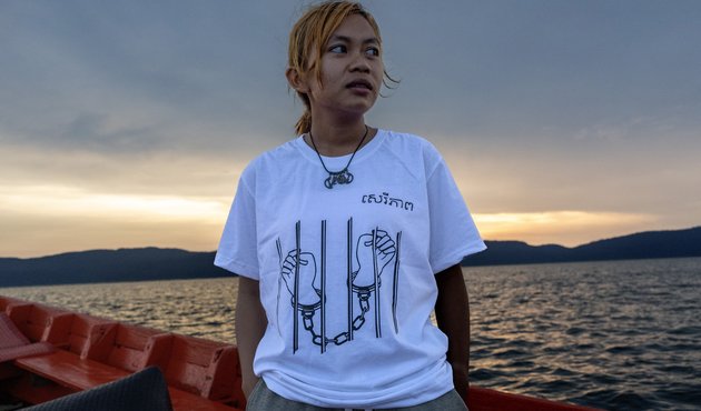 Defender Phuon Keoraksmey was sentenced to six years in prison in Cambodia