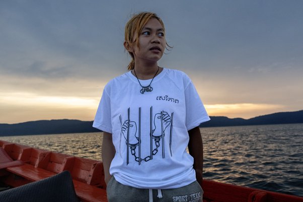 Defender Phuon Keoraksmey was sentenced to six years in prison in Cambodia