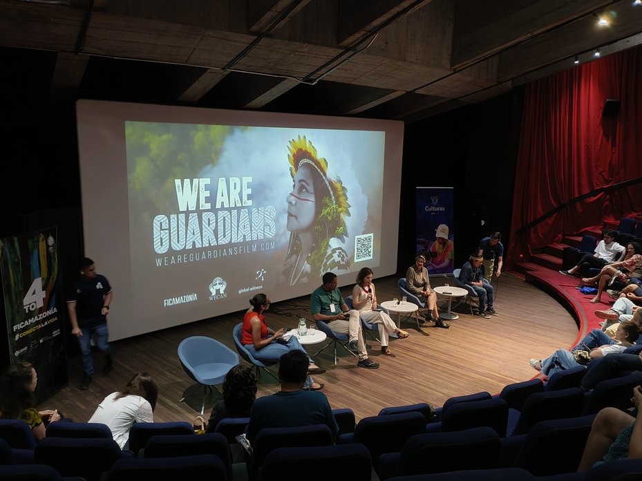 Global Witness screening of the documentary We are Guardians