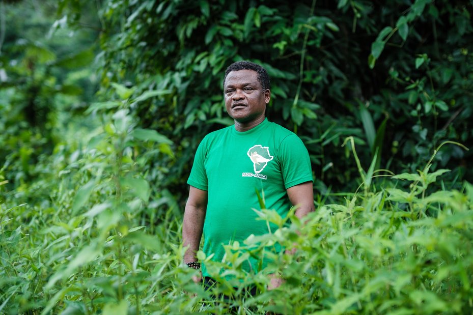 Defender Martins Egot was instrumental in halting the proposed Superhighway Project, which would have destroyed large parts of the forest. He later founded the eco-guards, a team of local volunteers trained in forest management.